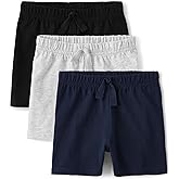 The Children's Place Unisex Baby and Newborn Cotton Pull on Everyday Shorts