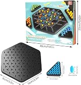 Mistep Chain Triangle Chess Strategy Board Game for 2-4 Players Kids Adults view 2