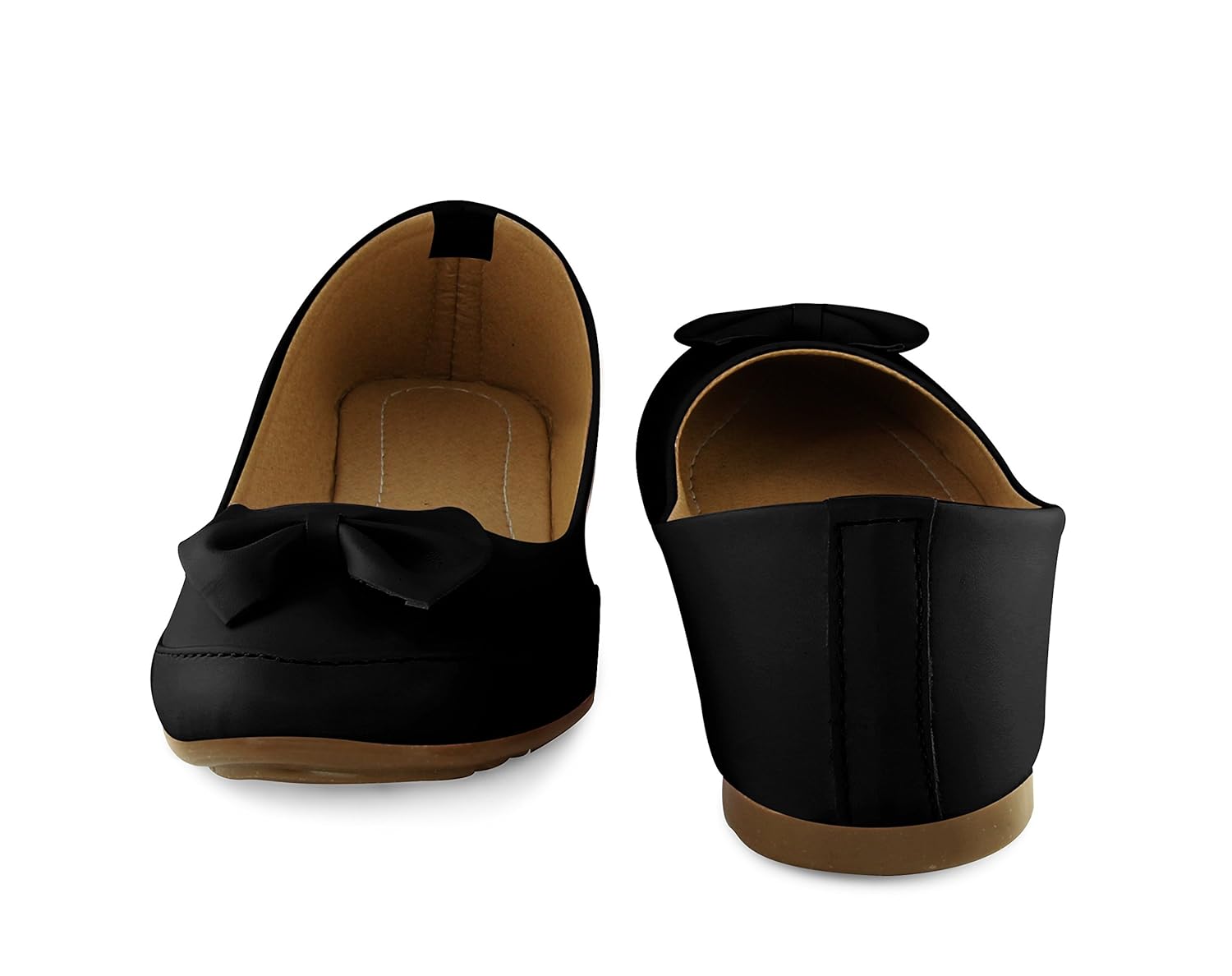 a&s women's multicolour synthetic ballerinas