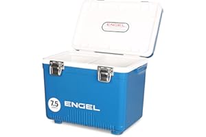 Engel UC7 7.5qt Leak-Proof, Air Tight, Drybox Cooler and Small Hard Shell Lunchbox for Men and Women