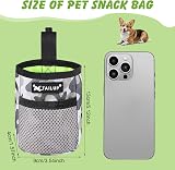 Lanjue 2 Pieces Small Dog Treat Bag Camouflage 600D Oxford Cloth Waist Belt Clip view 3