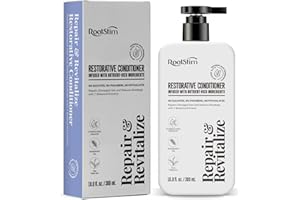 RootStim Thickening Conditioner for Thinning Hair: Anti-Breakage Formula with Rosemary Oil, Saw Palmetto & Hydrolyzed Keratin – Volumizing Treatment for Men & Women – Sulfate & Silicone Free, 10 fl oz