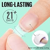 TOMICCA Gel Nail Glue 15ml 4 in 1 Clear for Acrylic Tips Press On Nails view 4
