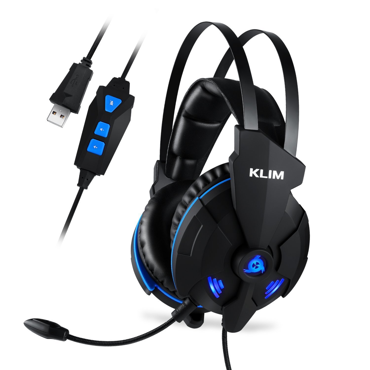 KLIM IMPACT - USB Gamer Headset - 7.1 