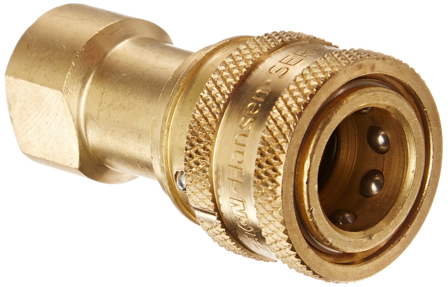 Eaton Hansen B2H16SL Brass ISOB Interchange Hydraulic Fitting, Sleeve