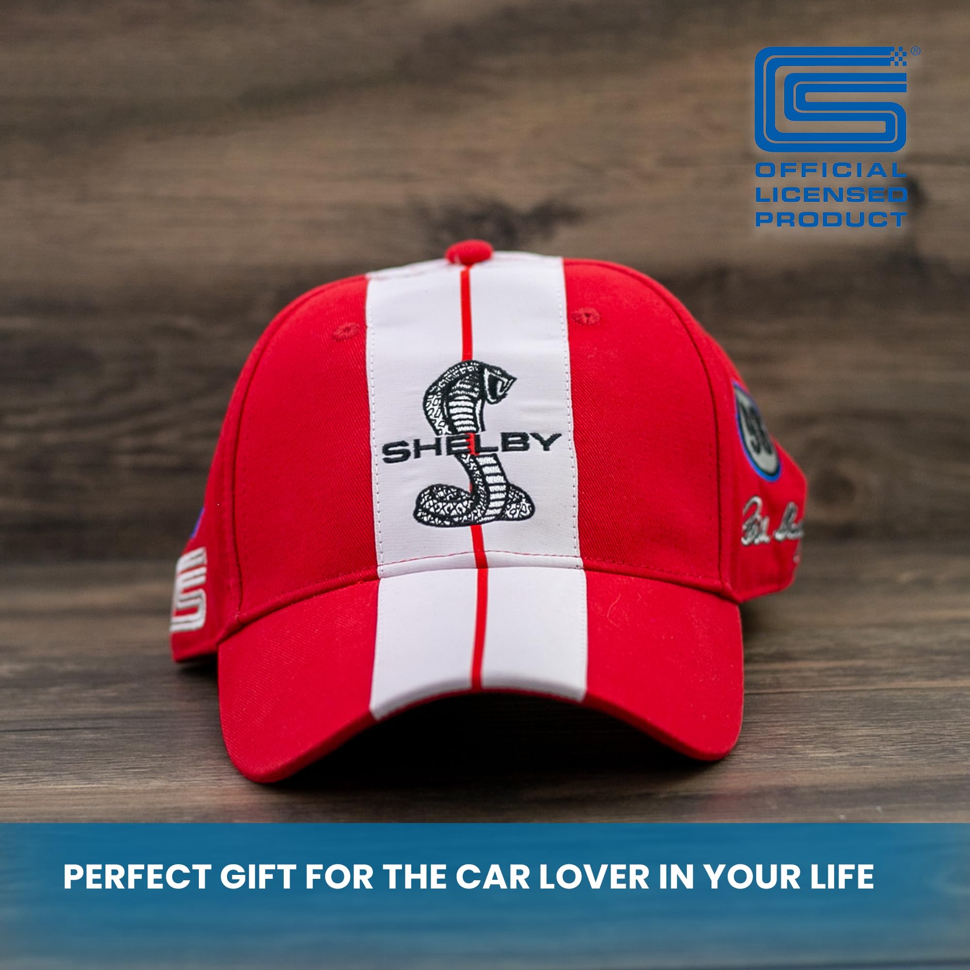Shelby Razor Cap Mua Shelby Super Snake Red Cap Hat | Two Stripe Cobra Design Racing ...