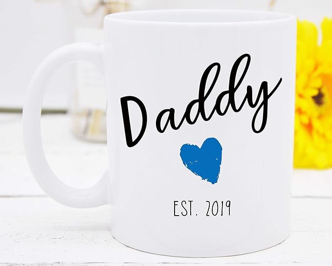 dad est 2019 mug