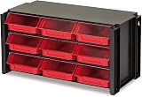 Tayg Stackable Sorter Mod 9 Plastic Storage Bins Organizer Wall Mount Dustproof view 4