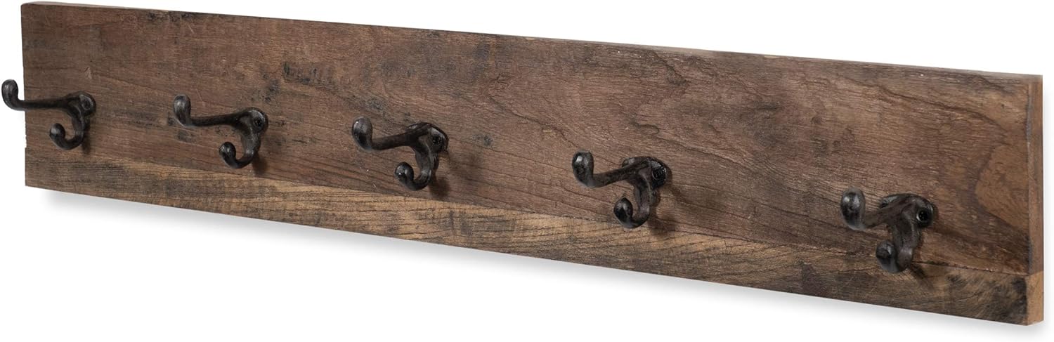 Best Wall Mounted Oak Coat Rack