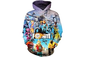 Cbiagz Boys/Girls Game Hoodie Unisex 3d Printed Anime Sweatshirts Battle Royale Pullover Hoodies