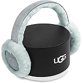 UGG Kids Earmuff with Plush Sheepskin Comfort, Snug Fit Headband - Minimalist Embroidered Logo - Warm Cold Weather Wear