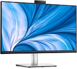 Dell C2423H 24" FHD IPS Video Conferencing Monitor 5MP Camera Speakers Mic view 5
