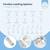 COMFEE' Table Top Dishwasher TD802 8 Place Settings 7 Programs LED Display view 8