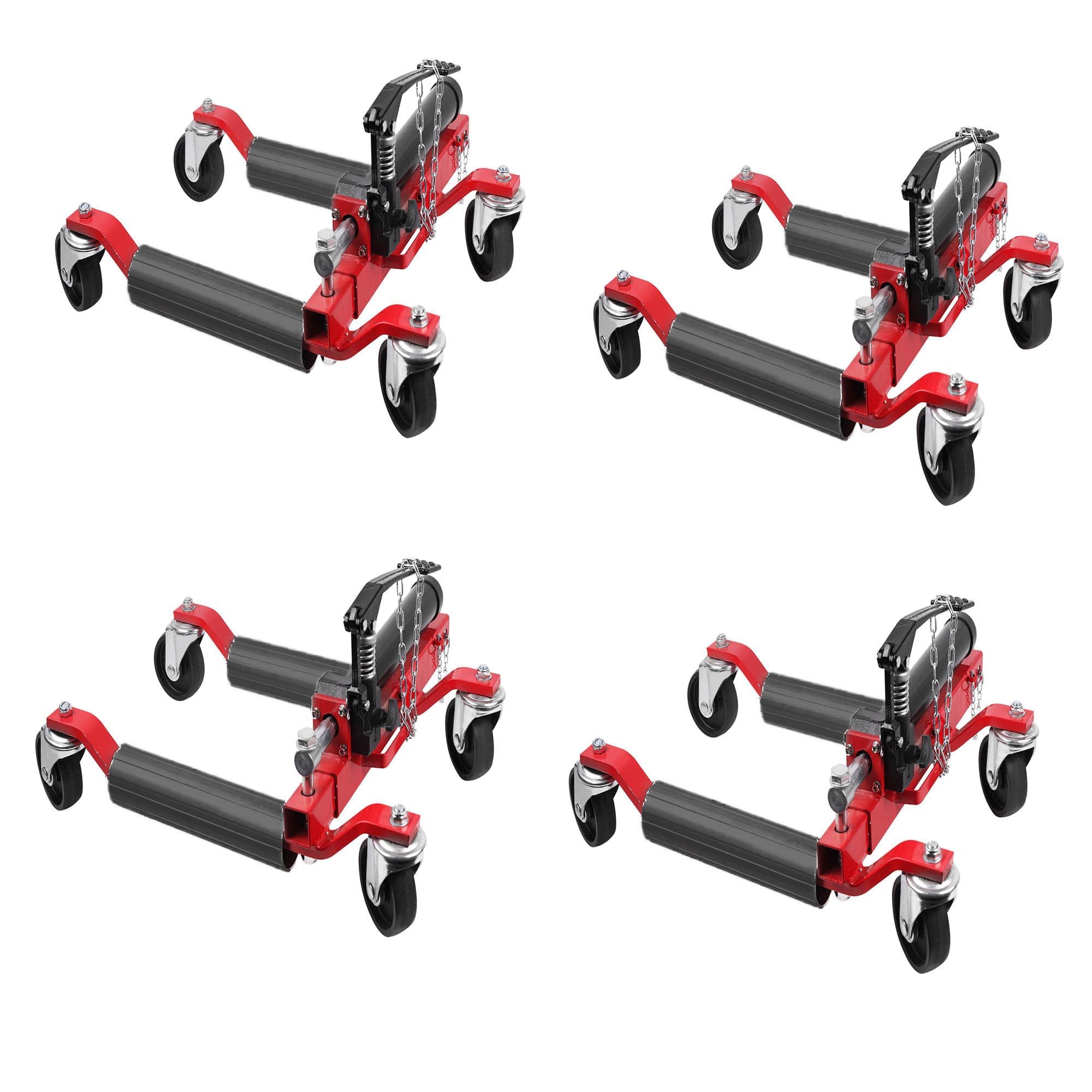 Photo 1 of ************INCLUDES ONLY 2 OF THEM, MINOR DAMAGE*******************
GarveeTech 4 Pcs Car Wheel Dolly with Hydraulic Tire Jack, 1500 LBS Capacity Trailer Dolly for Vehicle Positioning for Truck RV Trailer, Red
