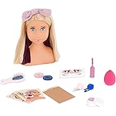 Our Generation – Styling Head Doll – Long Blonde Hair – Hair Glitter & Accessories – Pretend Play – Toys For Kids Ages 3 & Up