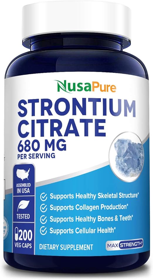 does a vegitarian diet provide strontium