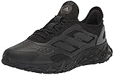 adidas Men's Web Boost Running Shoe, Black/Black