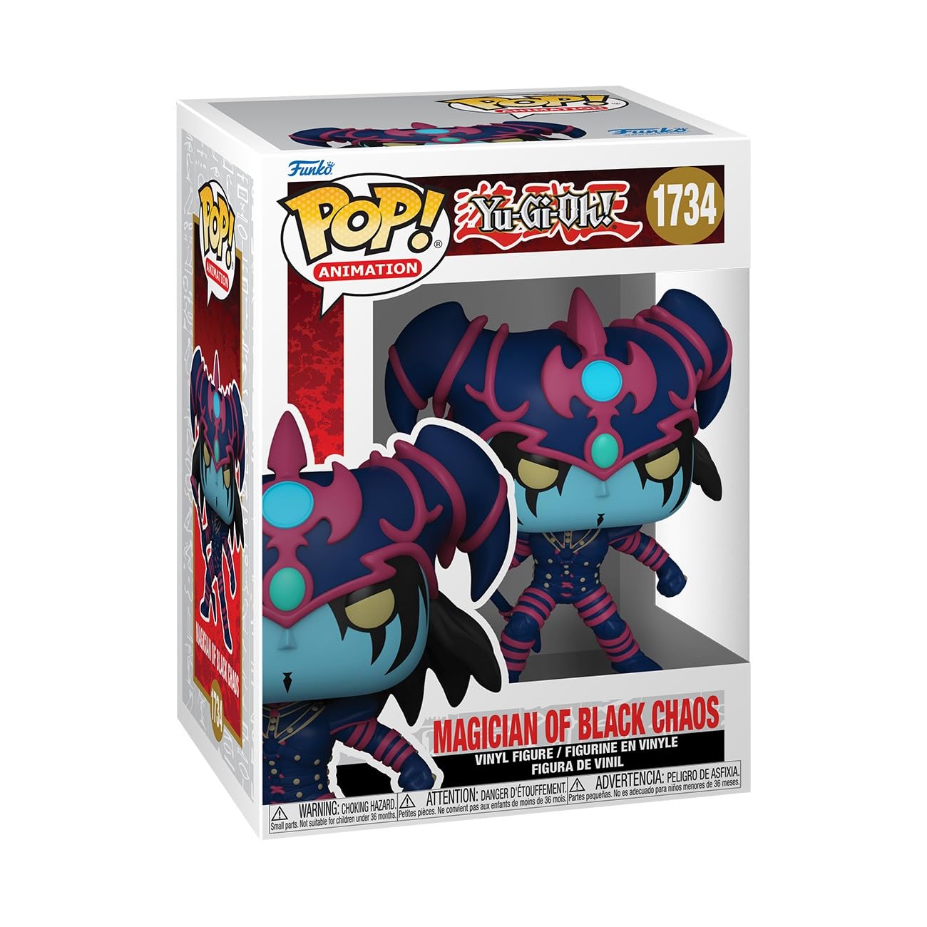 Funko POP! Animation: YGO - Magician Of Black Chaos Of BC - Yu-Gi-Oh! - Collectable Vinyl Figure - Gift Idea - Official Merchandise - Toys for Kids & Adults - Anime Fans - Model Figure for Collectors