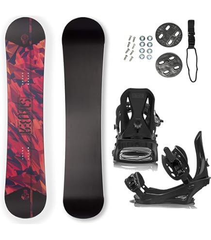 Amazon.com : Package-Camp Seven Redwood Snowboard 149 cm-System