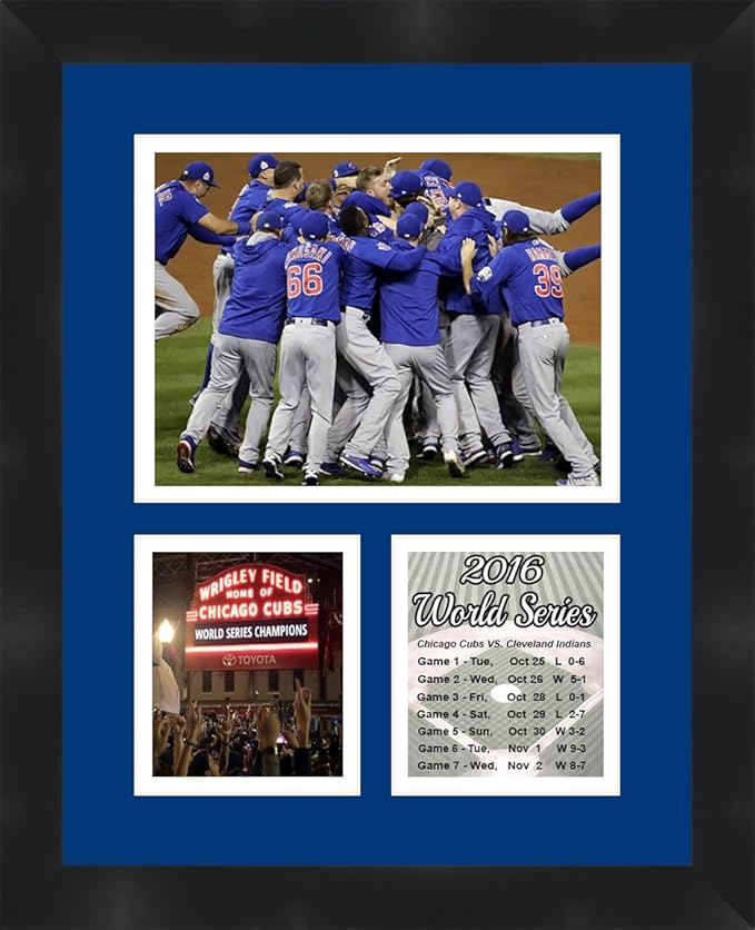 Frames by Mail Chicago Cubs 2016 World Series Memorabilia