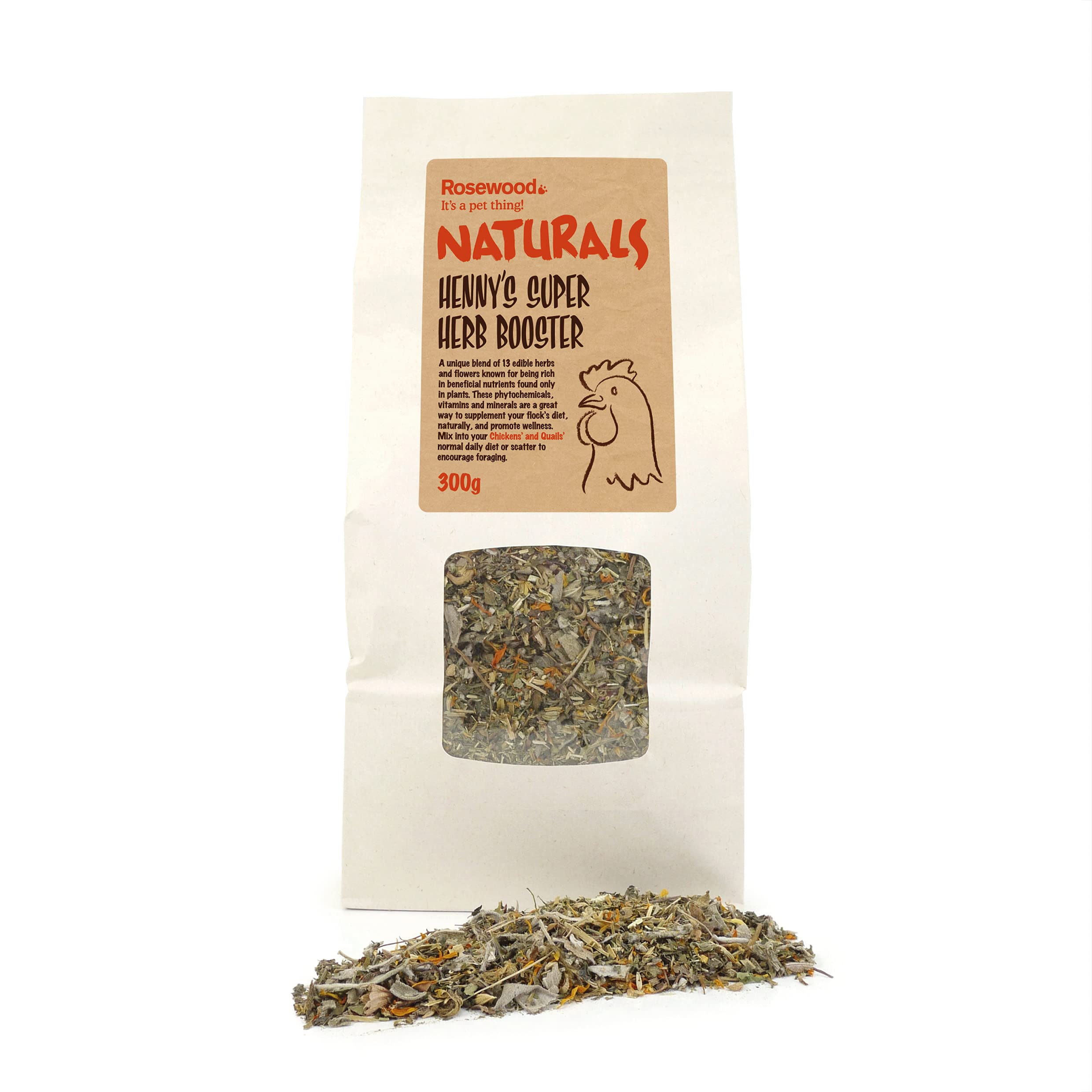 Naturals Henny's Super Herb Booster 300g for Chickens and Quail
