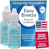 Berkland Easy Breeze Humidifier Cleaner Drops, 2-Pack - Made in USA | Keeps tanks &amp; water fresh between cleanings - reduces buildup &amp; sludge - for all humidifier makes and models
