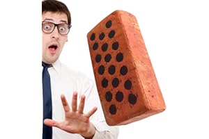 Sponge Brick- Foam Bricks to Throw at Tv, Fake Bricks, Fake Brick Wall Rubber Foam Rubber Brickk Sponge Brickk Funny Magic Pl