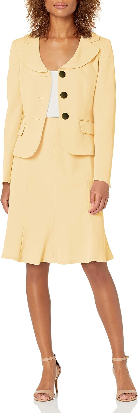 Damen Jacket & Rock Kostüm-Set Von Le Suit – Elegantes 2-teiliges Outfit Für Besondere Anlässe