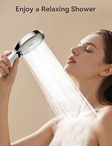 Magichome 5 Modes High Pressure Shower Head 120mm Wide Panel view 7