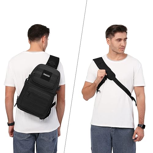 MOSISO Camera Sling Bag,DSLR/SLR/Mirrorless Tactical Camera