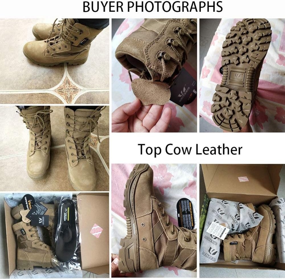 ANTARCTICA Tactical Military Men's Desert Combat Army Combat Boots Shoes Uniform Working Climbing: Shoes