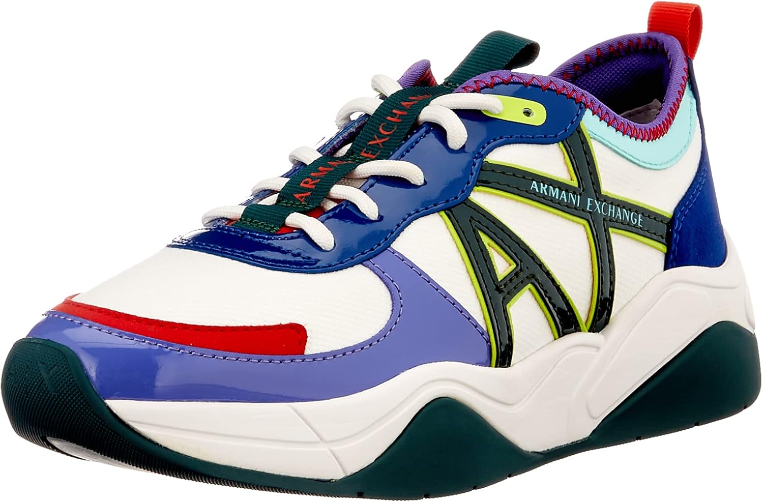 Armani Exchange Women's Cher Chunky Sneaker Amazon.co.uk Shoes & Bags