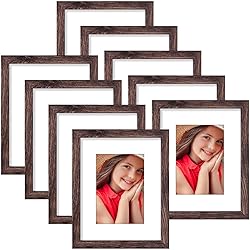 Vittanly 8x10 Picture Frames for Wall Set of