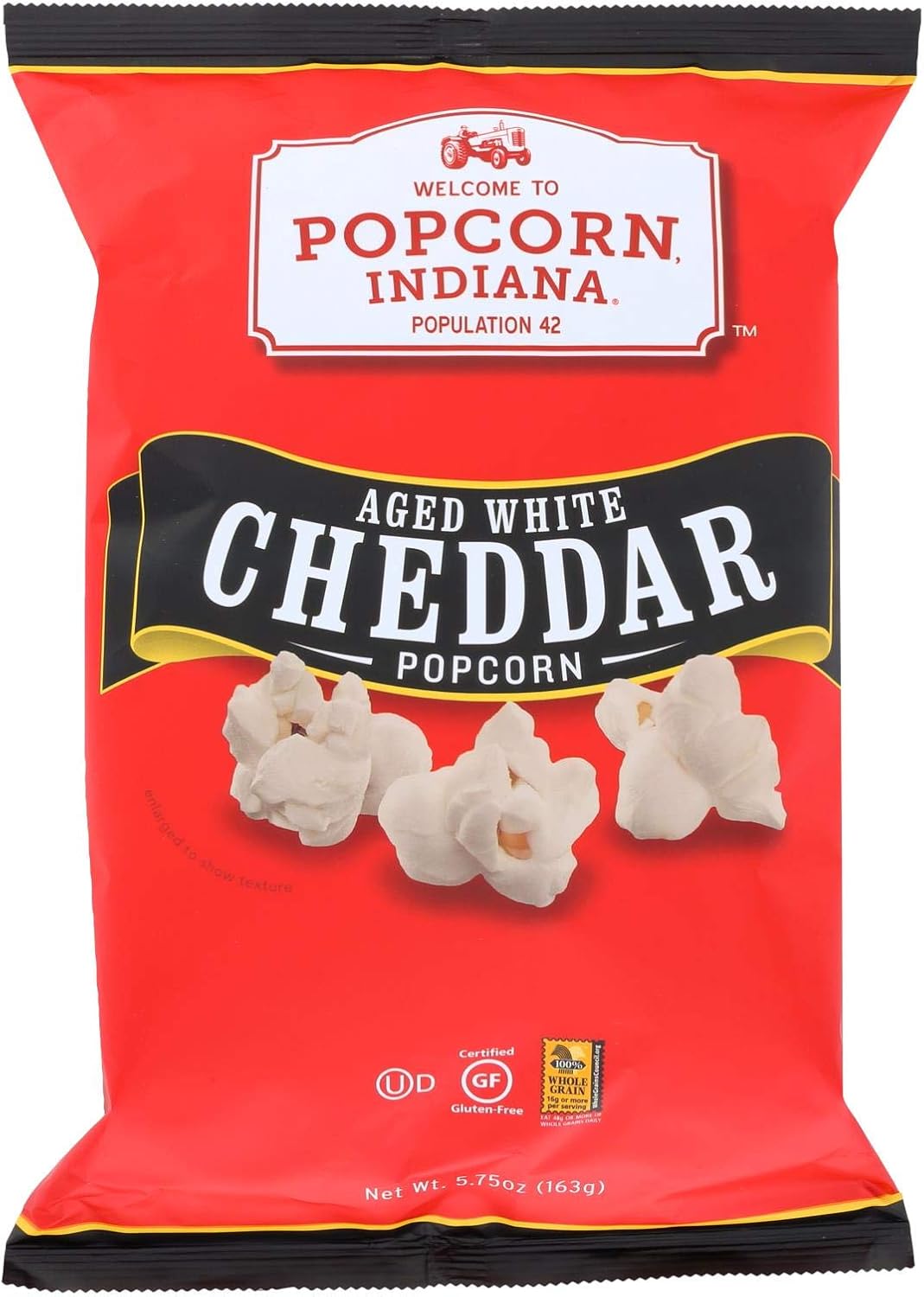Popcorn indiana aged white cheddar