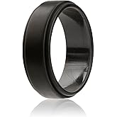 Silicone Ring for Men - Step Edge Style