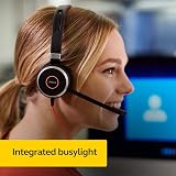Jabra Evolve 40 UC Stereo Headset USB-C with Controller Black view 4