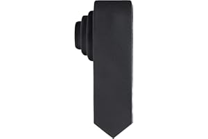 Calvin Klein Men’s Black Solid and Pattern Neckties – Dress Ties for Work, Weddings & Formal wear (Standard & Extra Long)