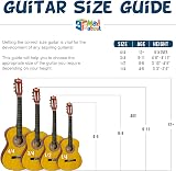 Mad About MA-CG03 3/4 Classical Guitar Pink Nylon String Carry Bag Strap view 6