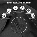 Aomig Mens Running Shorts Quick Dry with Zipper Pockets Elastic Waist view 3