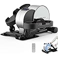 ANCHEER Under Desk Elliptical, Leg Exerciser While Sitting for Seniors with Remote Control, Display Monitor, Electric Seated Pedal Exerciser for Home, Ellipse Leg Exerciser as Seen on TV