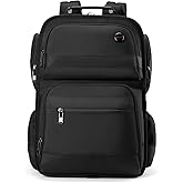 CROSSGEAR Business Travel Laptop Backpack, TSA Friendly Carry On Airline Approved, Fits 16 Inch Laptop, Multi-Pocket, USB Port, Water Resistant, Casual Daypack for Men, Commute Business Work Backpack