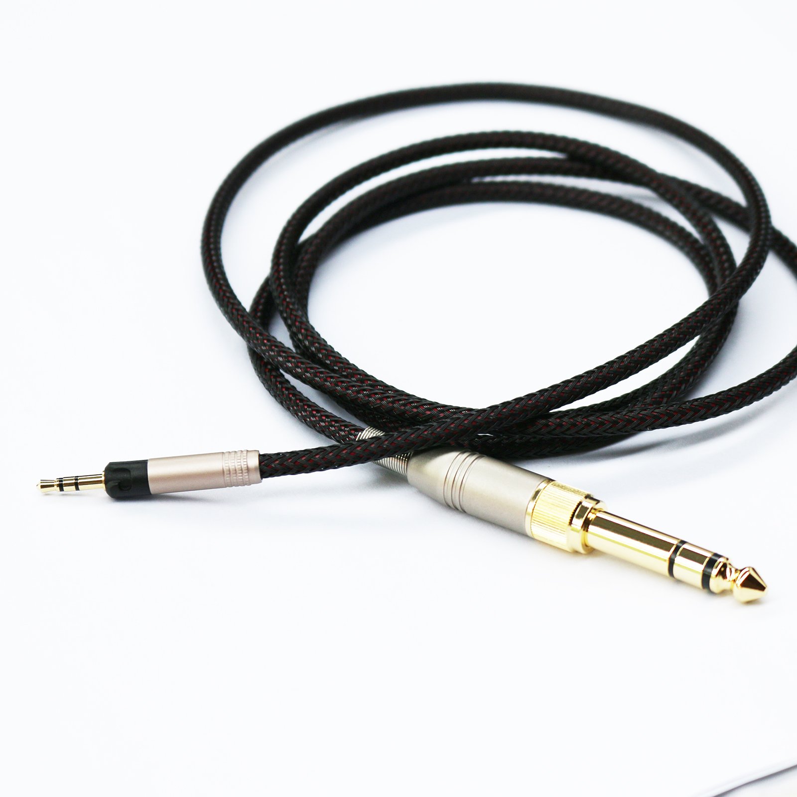 ABLET Replacement Audio Upgrade Cable Compatible with Sennheiser HD6 MIX, HD7, HD8 DJ Headphones 2meters/6.6feet