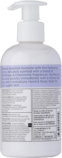 Cnd センセーション ハンド ボディローション ワイルドフラワー カモミール 245ml 心を落ちつかせるワイルドフラワー カモミールの幸福感あふれる香り Cnd シーエヌディー ボディローション ミルク 通販 Amazon