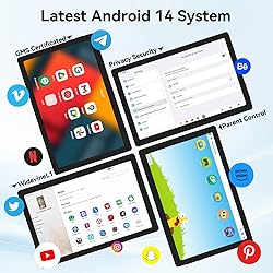Tablet, Android Tablet, 16GB RAM 128GB ROM 1TB