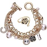 Gold Bracelets for Women Camellia Bracelets Gifts for Women