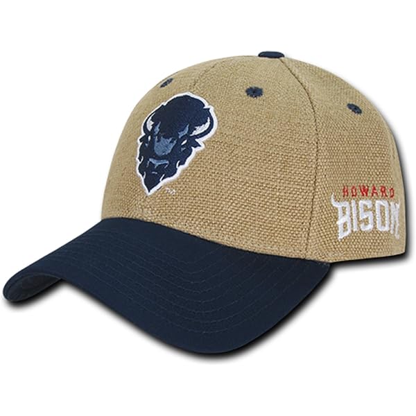 thumbnail image 2 of University Of Grambling State GRAM Tigers Structured Jute Baseball Ball Cap Hat At Men's Clothing Store 2 of 10