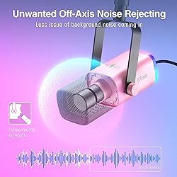 FIFINE XLR Gaming Microphone USB, PC Dynamic
