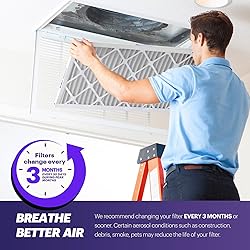 BNX TruFilter 16x24x1 Air Filter MERV 8