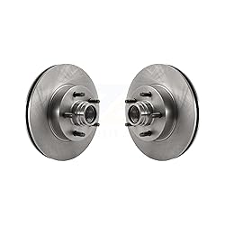 Front Disc Brake Rotors And Hub Assembly Pair