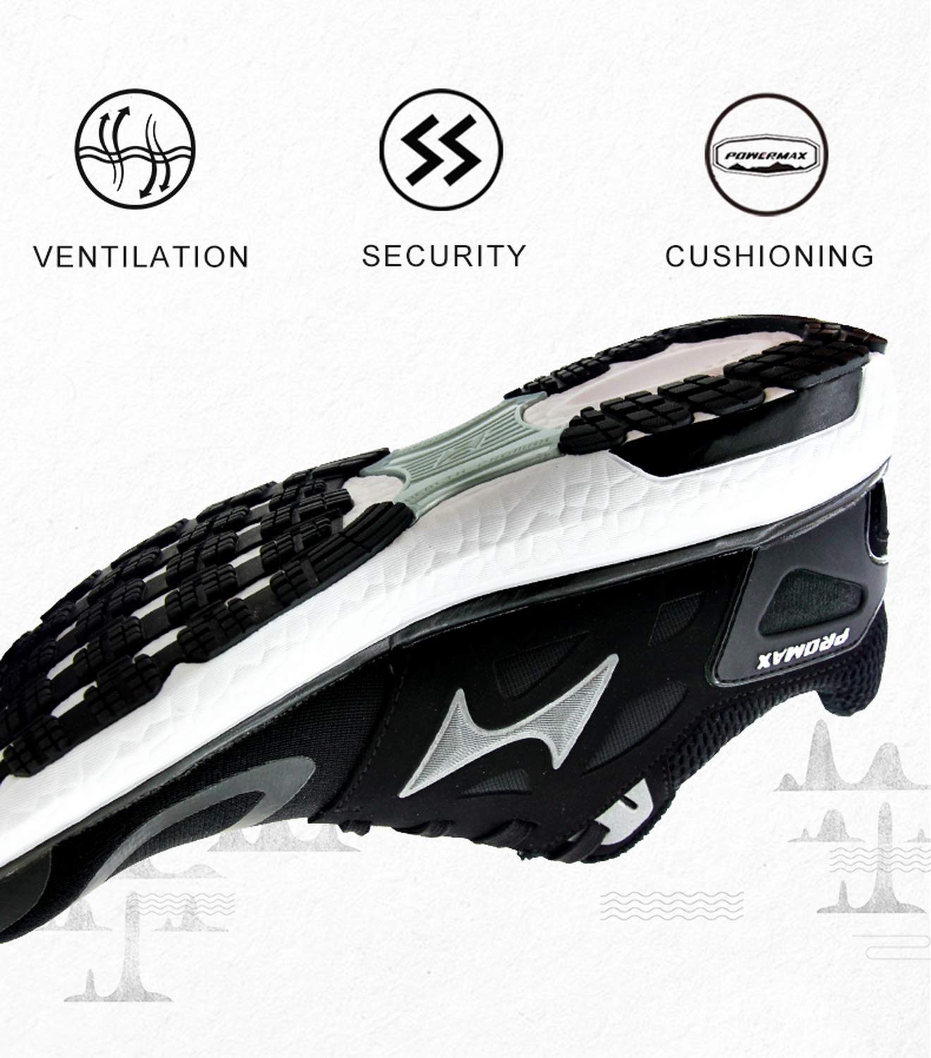 HEALTH Women\'s Men\'s Running Shoes Lightweight Breathable Athletic Walking Shoes Jogging Hiking Sneakers 5020